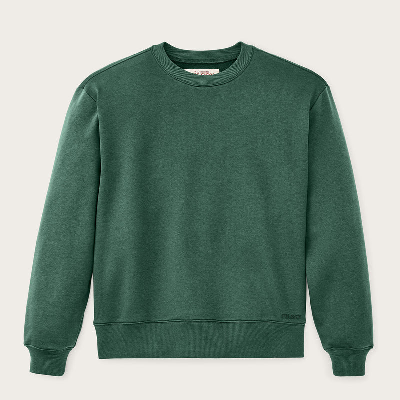 Northwest crewneck sweatshirt par Filson | Granite green (Green)
