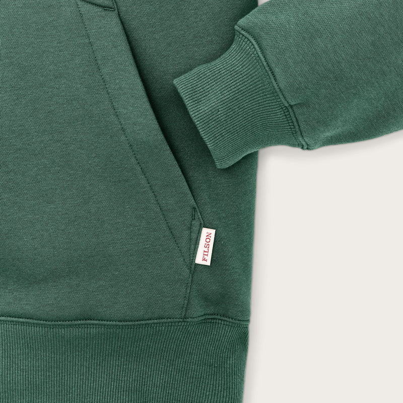 Northwest hoodie par Filson | Granite green (Green)