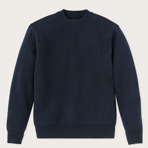 Cotton crewneck guide sweater par Filson | Dark navy (Blue)