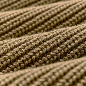 Vintage cotton shawl neck sweater par Filson | Cork (Beige)