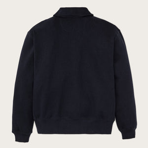 14-oz. heritage fleece quarter-zip par Filson | Dark indigo (Blue)