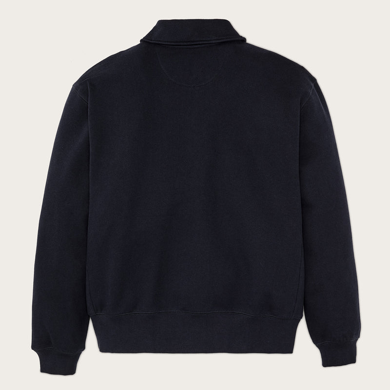 14-oz. heritage fleece quarter-zip par Filson | Dark indigo (Blue)
