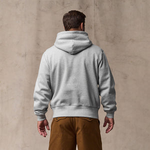 14-oz. heritage fleece hoodie by Filson | Gray heather (Gray)