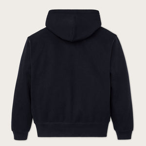 14-oz. heritage fleece hoodie par Filson | Dark indigo (Blue)