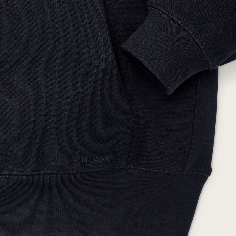 14-oz. heritage fleece hoodie par Filson | Dark indigo (Blue)