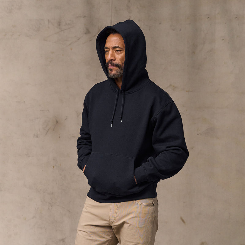 14-oz. heritage fleece hoodie par Filson | Dark indigo (Blue)