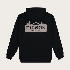 Outrider scenic hoodie by Filson | Black (Black)