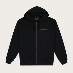 Outrider diamond full zip hood par Filson | Black (Black)