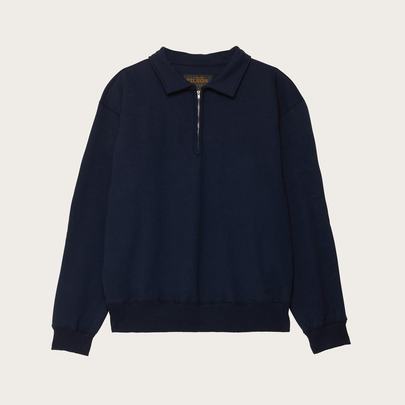 Outrider quarter zip fleece par Filson | Night sky (Blue)