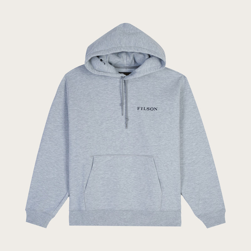 Outrider scenic hoodie by Filson | Melange (Gray)