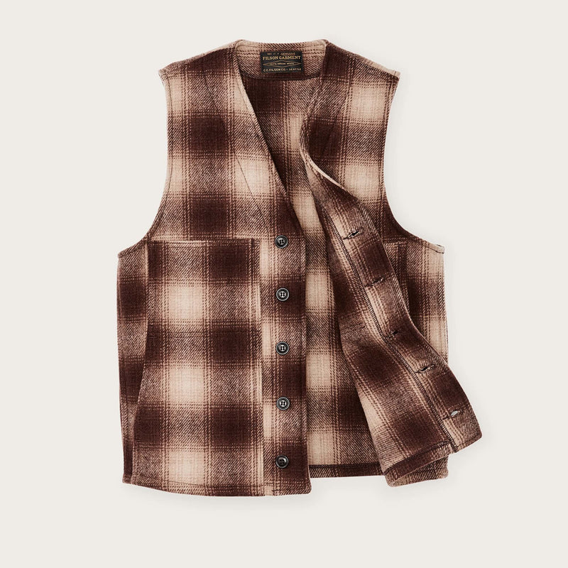 Mackinaw wool vest von Filson | Brown tan omb (Brown)