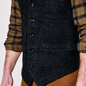 Western vest di Filson | Charcoal (Gray)