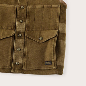 Beartooth cruiser vest by Filson | Marsh olive bla (Brown)