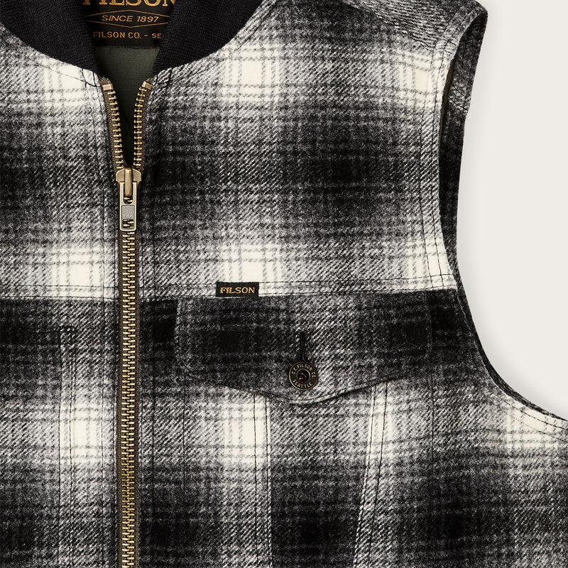 Spokane insulated work vest by Filson | Charcoal ombre (Gray)