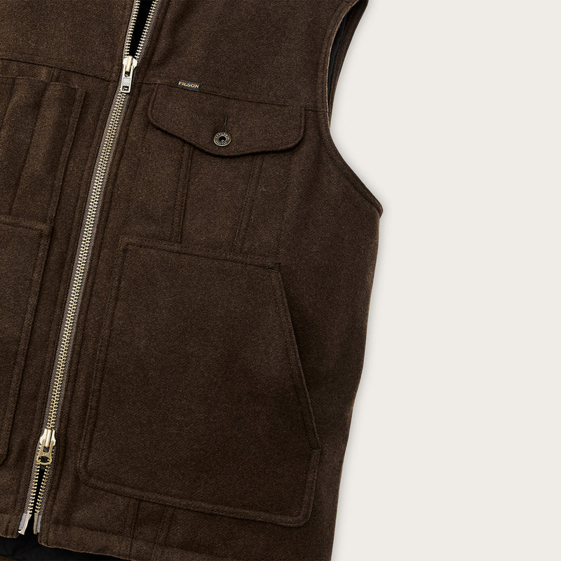 Spokane insulated work vest by Filson | Beaver brown (Brown)