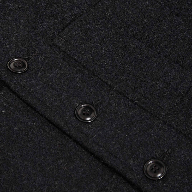 Mackinaw wool vest by Filson | Charcoal (Black)