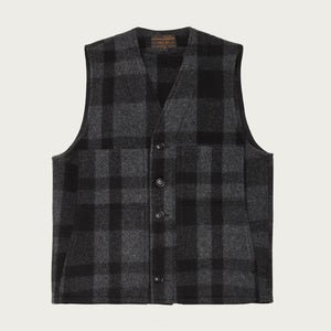 Mackinaw wool vest von Filson | Charcoal/black herit (Gray)