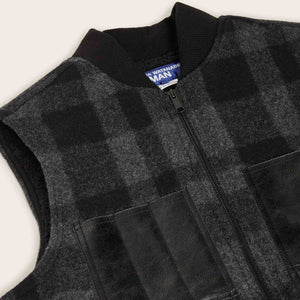 Gilet en laine filson x junya watanabe par Filson | Grey / black black (Black)