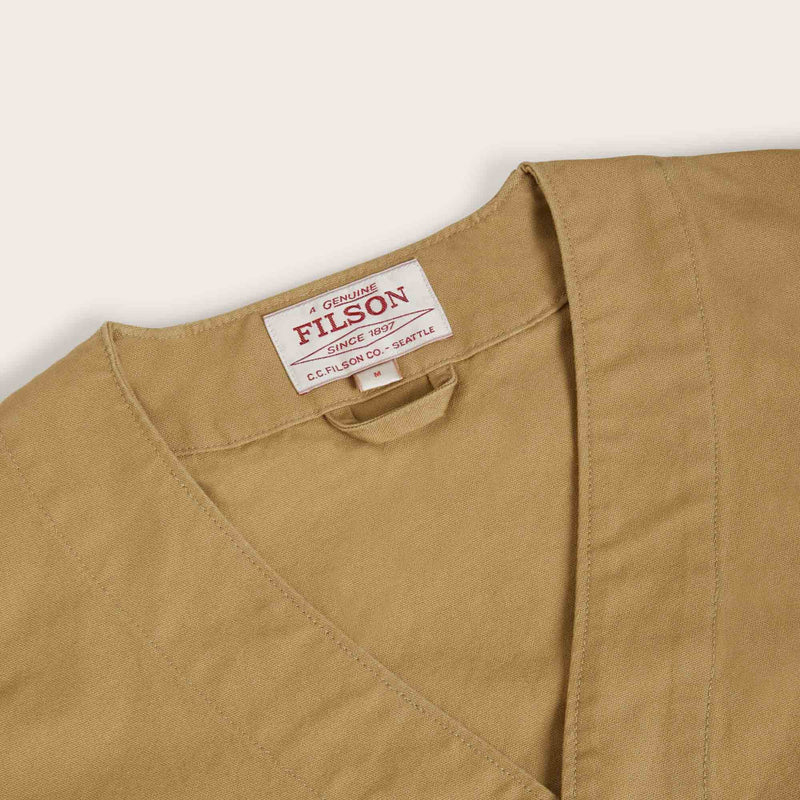 Dry tin vest par Filson | Tan (Beige)