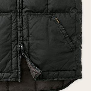 Heritage cotton down vest par Filson | Black (Black)