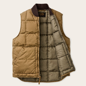 Heritage cotton down vest par Filson | Light brown (Brown)