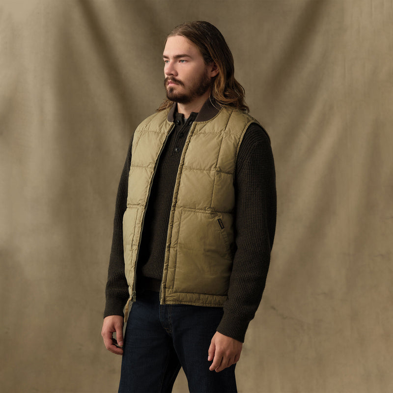Heritage cotton down vest par Filson | Light brown (Brown)
