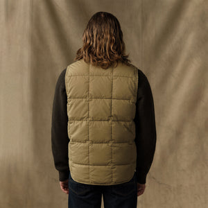Heritage cotton down vest par Filson | Light brown (Brown)
