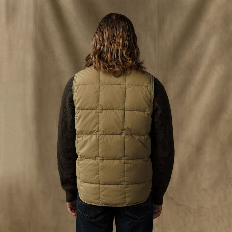 Heritage cotton down vest par Filson | Light brown (Brown)