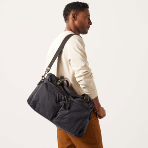 48 hour tin cloth duffle bag by Filson | Cinder (Grey)