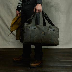 Tin cloth medium duffle bag von Filson | Otter green (Green)