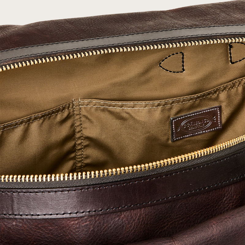 Heritage leather medium duffle bag von Filson | Ballard brown (Brown)