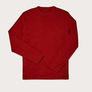 280g merino wool crewneck by Filson | Red oak (Red)