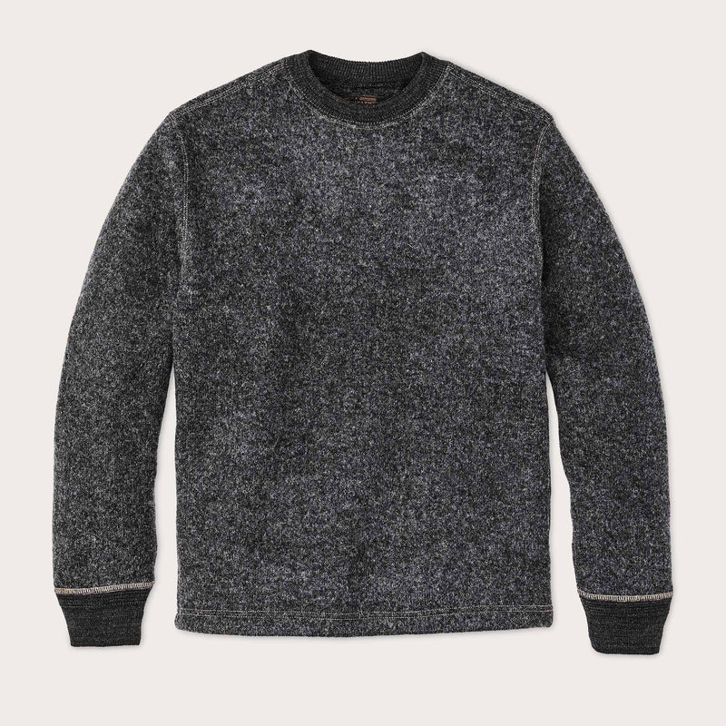 Keyport wool crewneck by Filson | Charcoal heather (Gray)