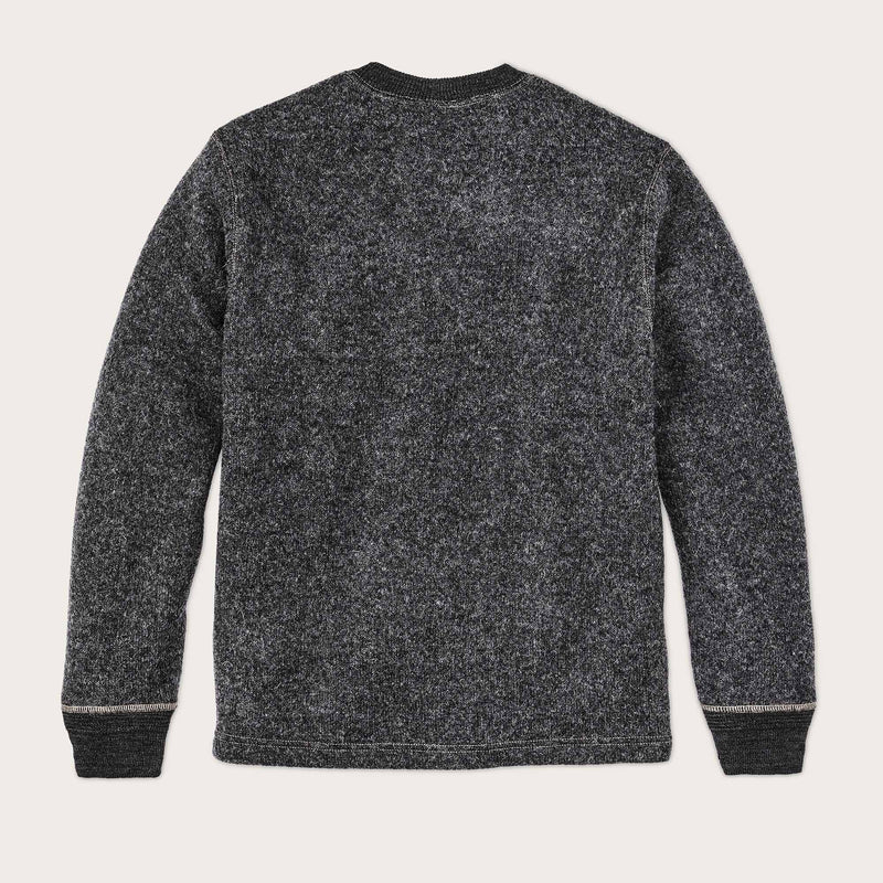 Keyport wool crewneck by Filson | Charcoal heather (Gray)