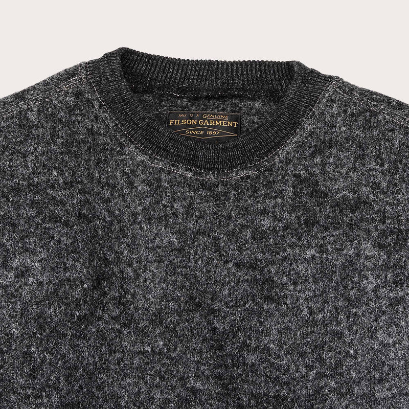 Keyport wool crewneck by Filson | Charcoal heather (Gray)