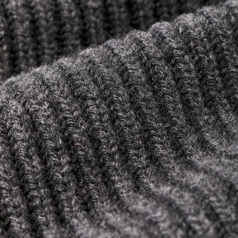 Maglione con collo sciallato bristol di Filson | Gray heather / dark charcoal