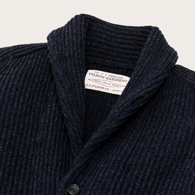 Bristol cardigan sweater von Filson | Navy (Blue)