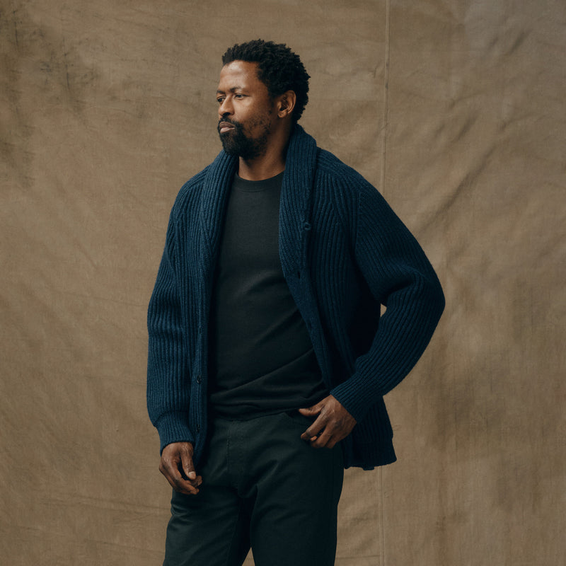 Bristol cardigan sweater von Filson | Navy (Blue)