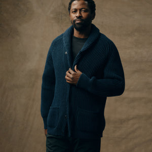 Bristol cardigan sweater von Filson | Navy (Blue)