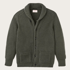 Cardigan bristol di Filson | Forest green heather