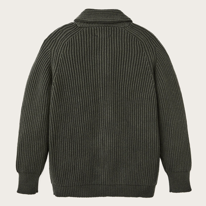 Cardigan bristol di Filson | Forest green heather