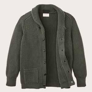 Cardigan bristol di Filson | Forest green heather