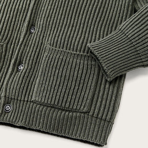 Cardigan bristol di Filson | Forest green heather