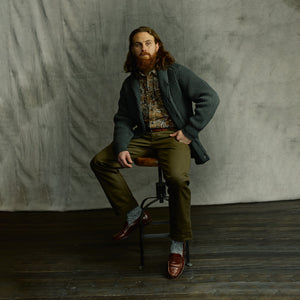 Cardigan bristol di Filson | Forest green heather
