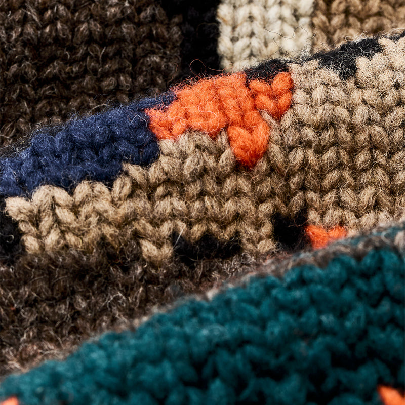 Handmade full-zip sweater par Filson | Heather brown / mall (Brown)