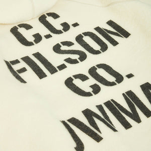 Filson × junya watanabe graphic wool hoodie von Filson | Off white (Beige)