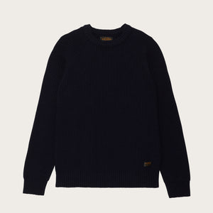 Cascade rib crewneck par Filson | Dark navy (Blue)