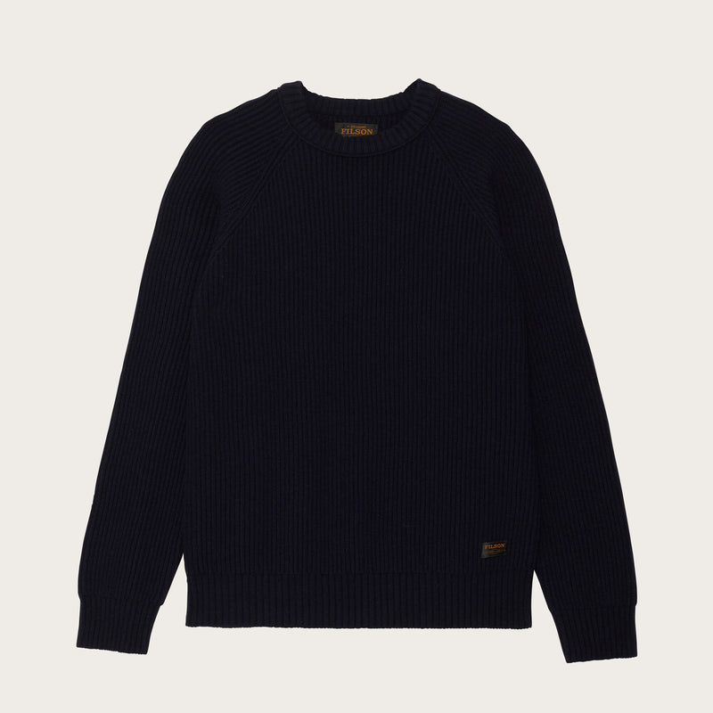 Cascade rib crewneck par Filson | Dark navy (Blue)
