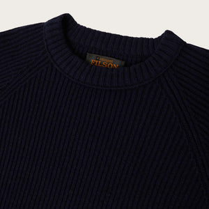 Cascade rib crewneck par Filson | Dark navy (Blue)