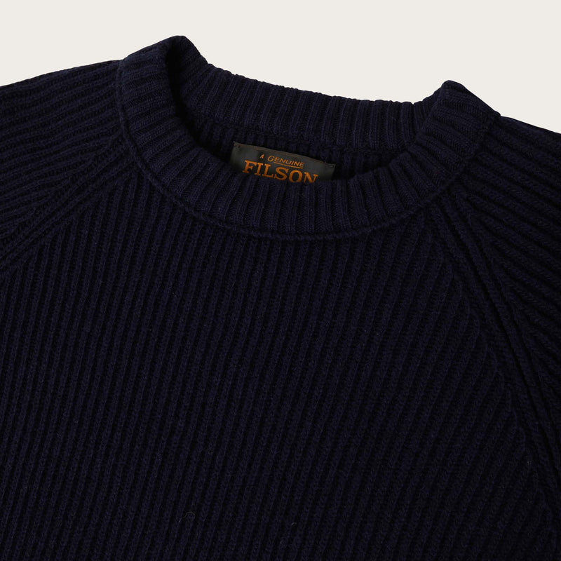 Cascade rib crewneck par Filson | Dark navy (Blue)